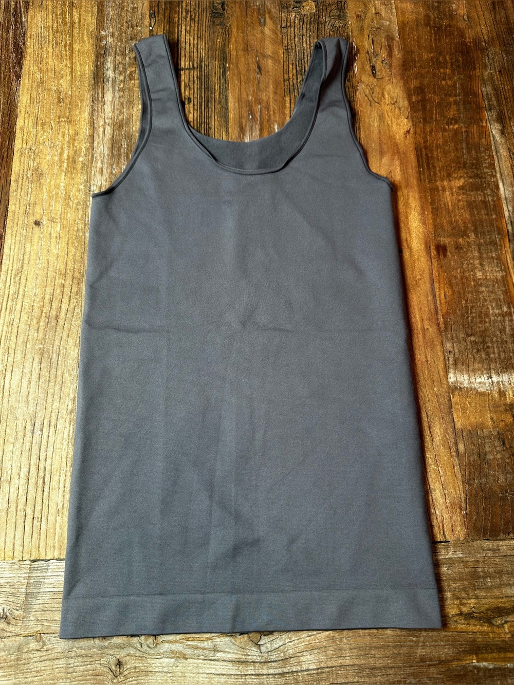 Shimera Charcoal Gray Scoop Neck Tank